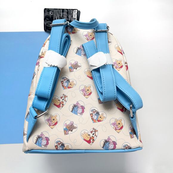 Loungefly Disney Winnie the Pooh Hugs Mini Backpack Tigger Eeyore Piglet - Picture 5 of 11